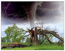 Pixabay graphic of tornado